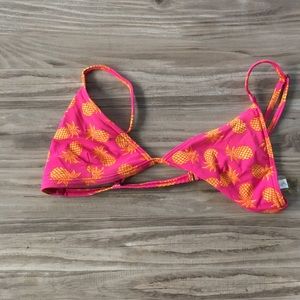 Delia’s Pineapple Bikini Top